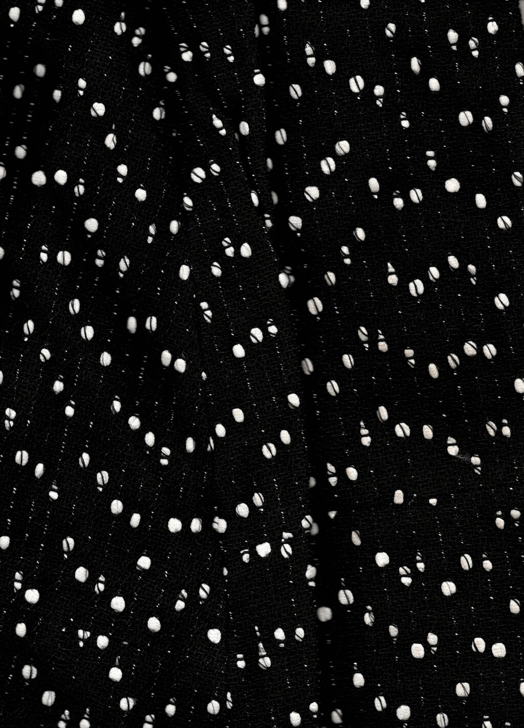 Jacquemus spring-summer 2019 - polka dots fil flotté development with Lesage - © Alexandra Saby